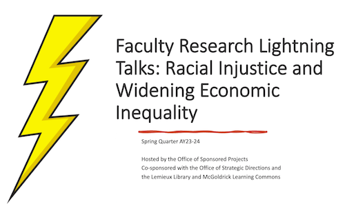 Faculty Lightning Talks - April 2024